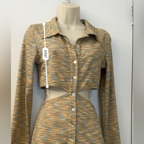 Mable KEIRA SIDE CUT OUT DRESS Size L - Picture 11 of 13